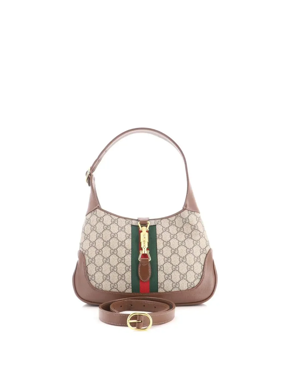 Gucci Jackie Hobo Gg Coated Canvas #342863G22B